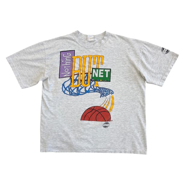 90's Nothing But Net Basketball T-shirt