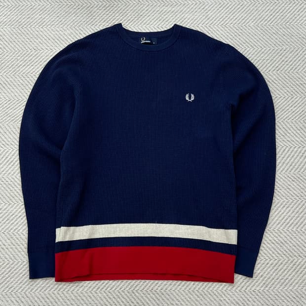 프레드페리 코튼 니트 r2431