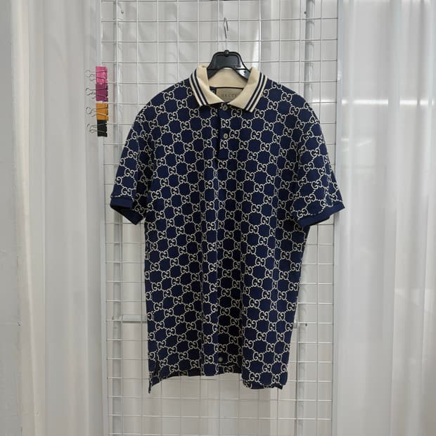 Gucci blue shirt