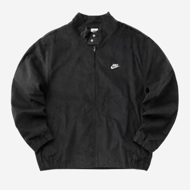 (XXL) 나이키 NSW 클럽 코듀로이 해링턴 자켓 블랙 새제품