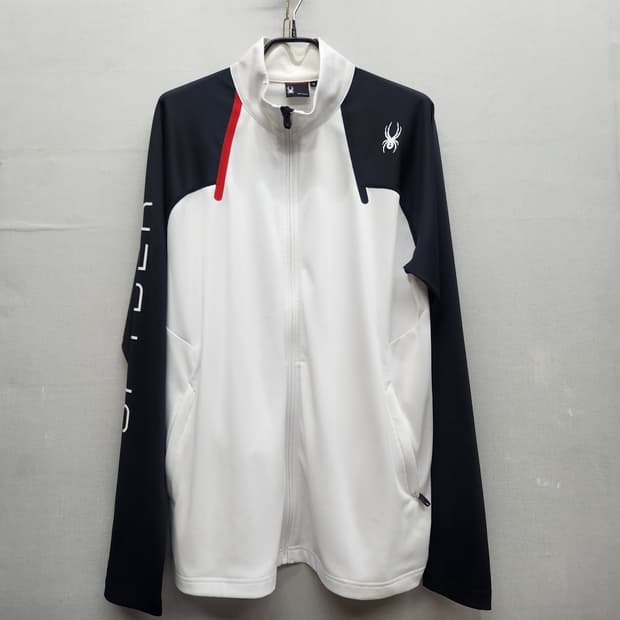 스파이더 로고/사이드 레터링 기능성 져지 XL(L)