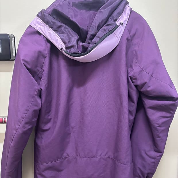 아디다스 퍼플 바람막이