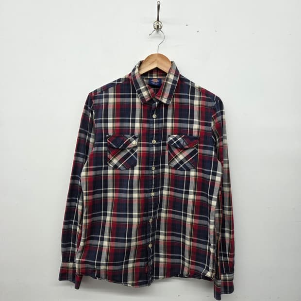 Dickies 디키즈 체크 남방 셔츠 여m