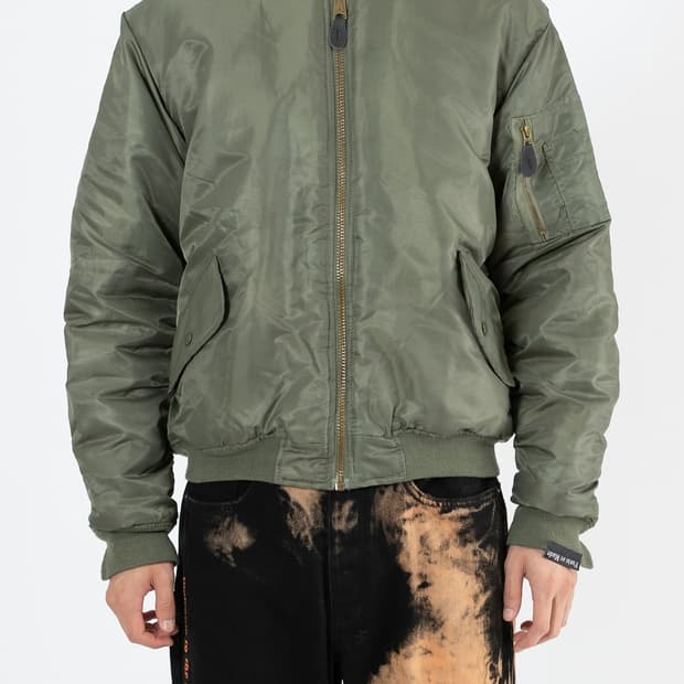 파리 리 메이드 봄버자켓