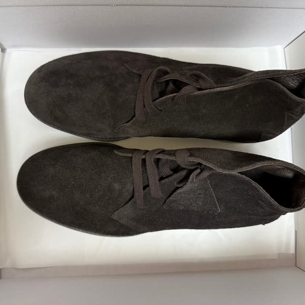 폴리테루 데저트 부츠 다크 브라운 3 팝니다