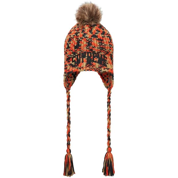 슈프림 뉴에라 터보건 비니 오렌지