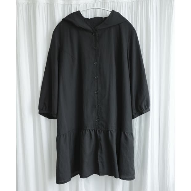 Hooded cancan dress