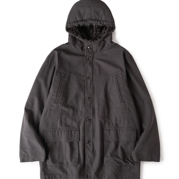 해칭룸 Hooded Mil Parka Charcoal