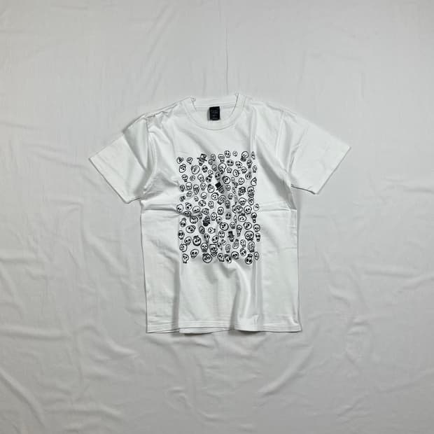 넘버나인 number nine 해골 스컬 파일 반팔티