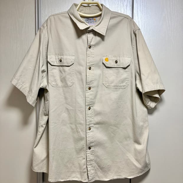 칼하트 반팔셔츠(착샷0)