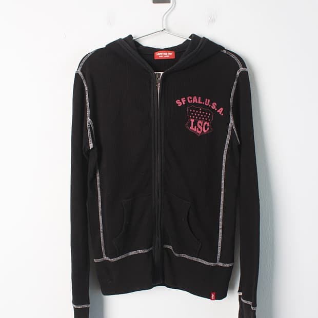 리바이스 우먼 후드집업