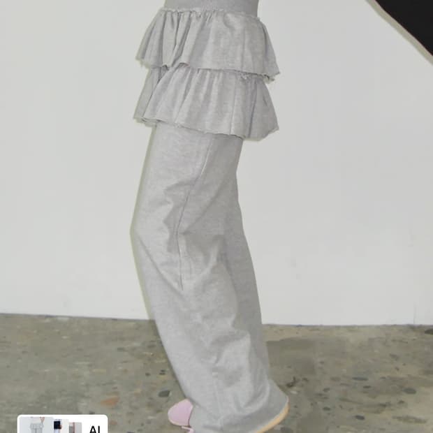 론론 캉캉 치마바지(gray)