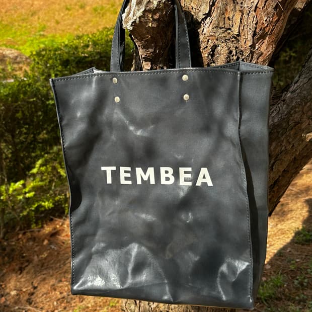 템베아 tembea 페이퍼 토트백 M smoky blue
