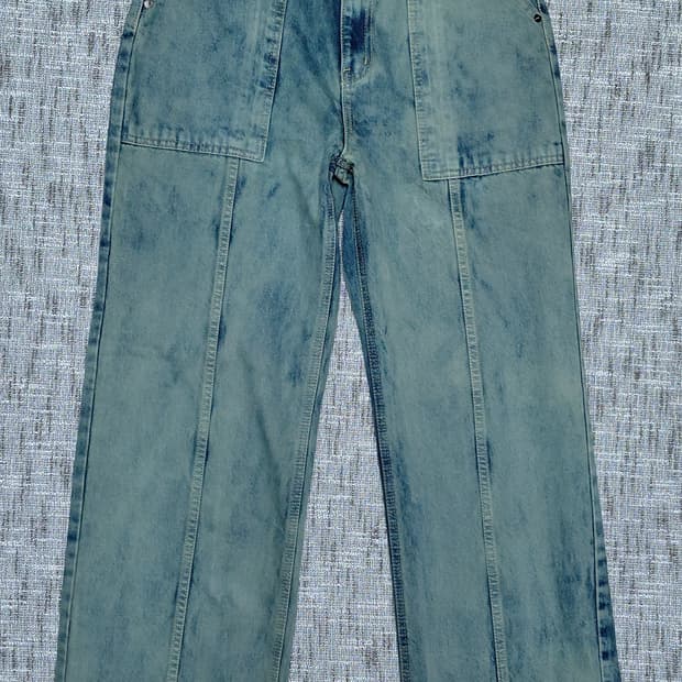 스타일난다 빅 포켓 데님 팬츠 M (새상품)