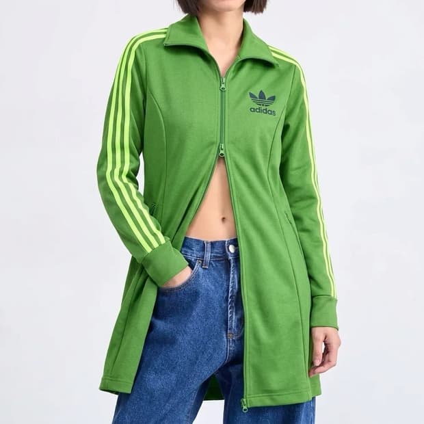 아디다스 오리지널 트랙탑 져지 올드스쿨 원피스 그린 L