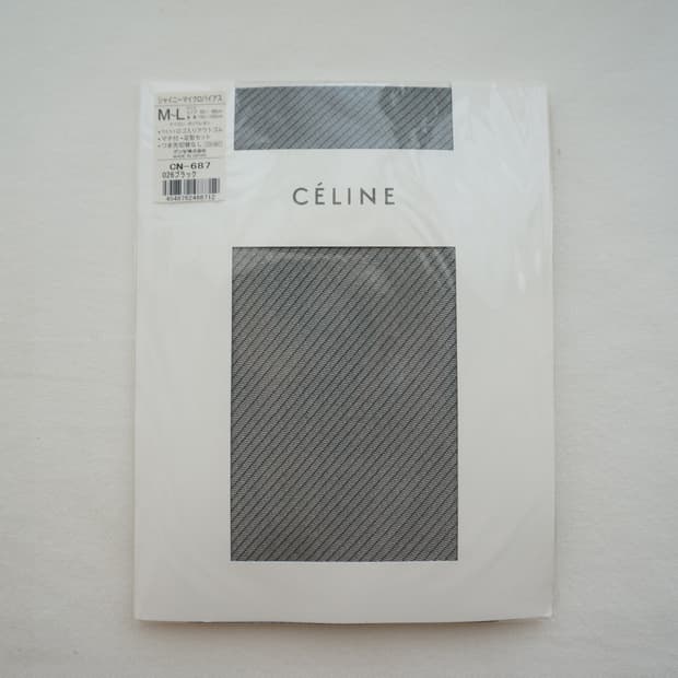 셀린느 라인무늬 스타킹