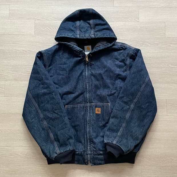 칼하트 데님 액티브 자켓 빈티지 carhartt