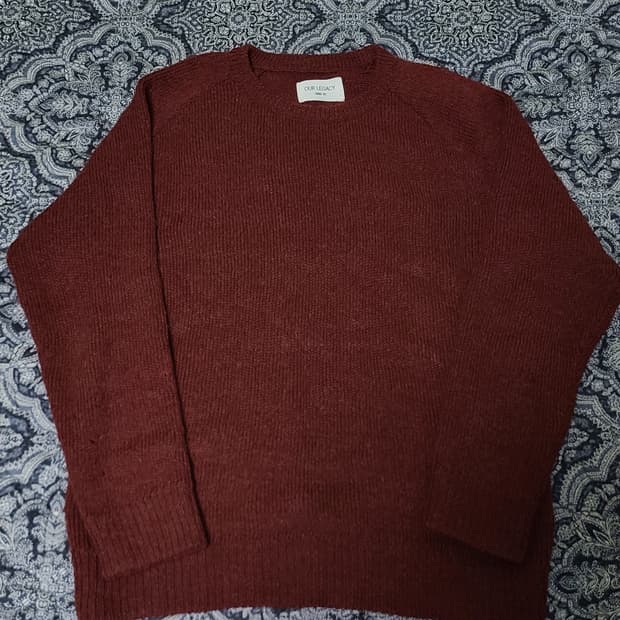 Our Legacy 알파카 메리노울 혼방 니트 50size