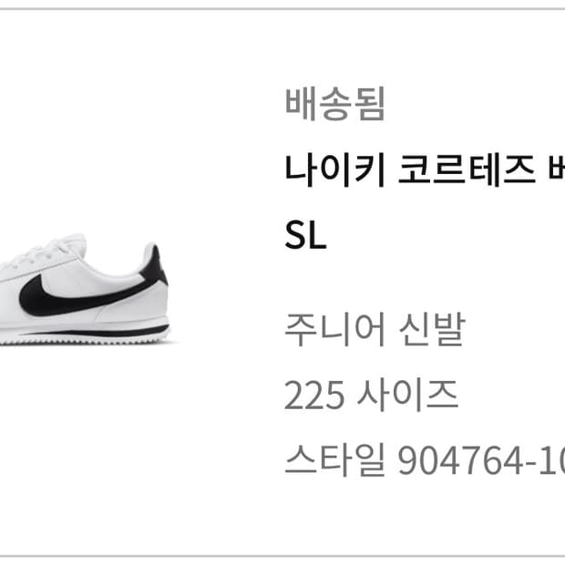 나이키 코르테즈 sl 225