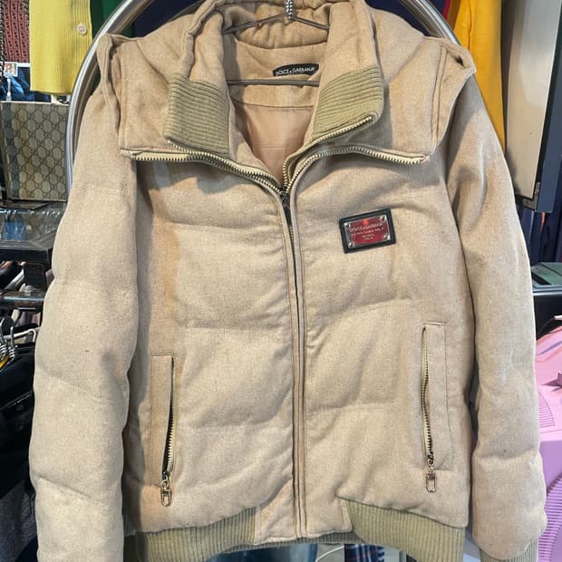 돌체앤가바나 패딩점퍼 