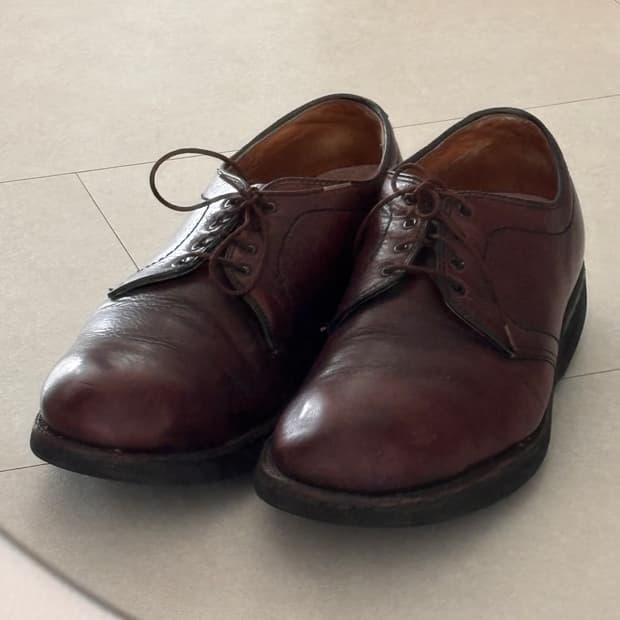 알든 빈티지 308 더비 슈즈 / US10 (280) / 다크 브라운