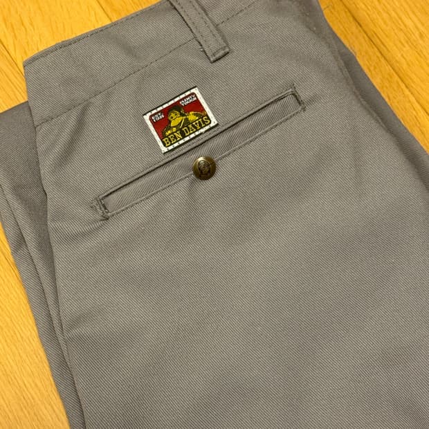 벤데이비스 치노팬츠 실버