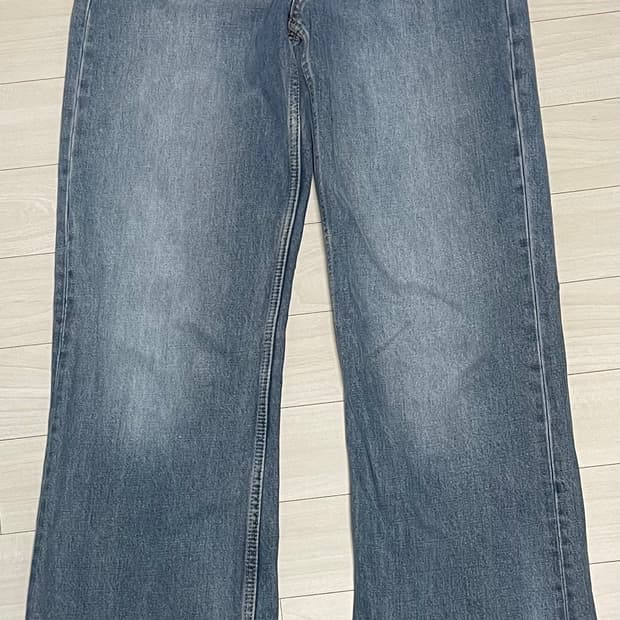 zara 자라 MID-RISE WIDE-LEG TRF JEANS