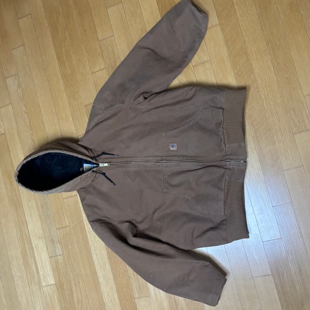 칼하트 덕 액티브 자켓 j130 brn 브라운 자켓