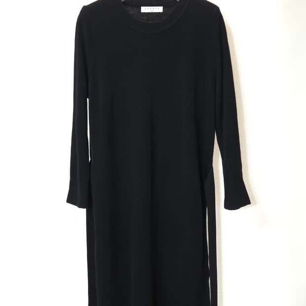 산드로 울 캐시미어 스트랩 니트 원피스 1사이즈