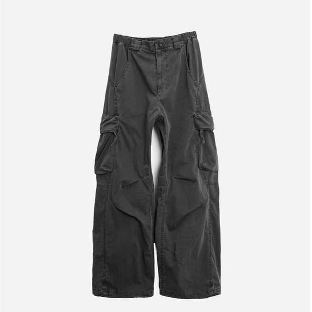 999휴머니티 어드밴처 다이드 카고팬츠 스톤 그레이 (1)