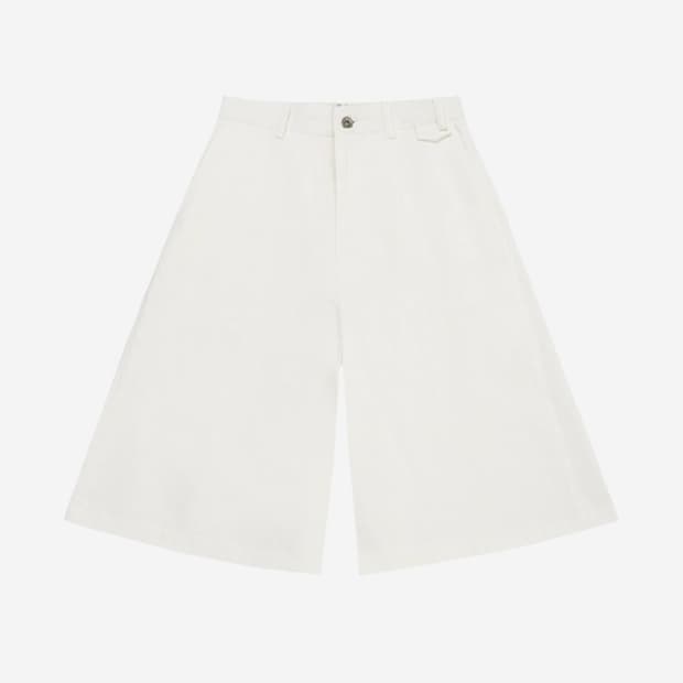 [S] 24SS STU 버뮤다 팬츠 오프 화이트