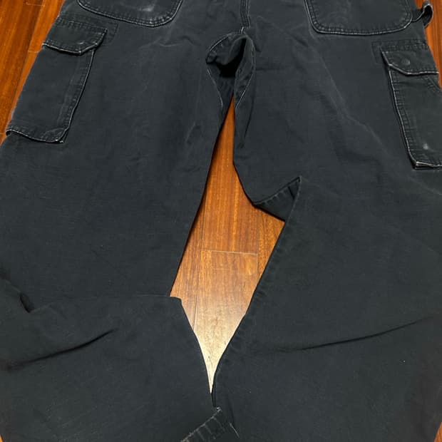 빈티지 네이비 카고바지