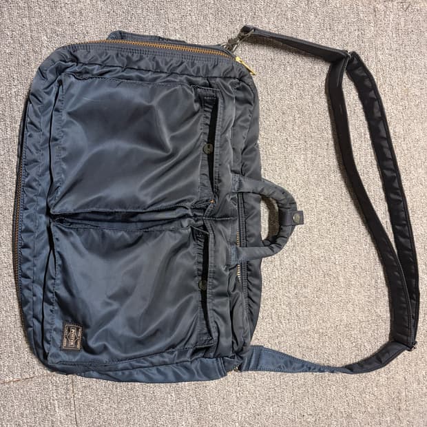 포터 탱커 아이언블루 3way porter tanker iron blue