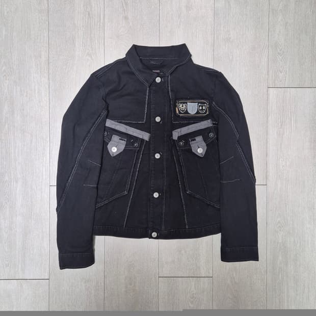 90s MARITHE FRANCOIS GIRBAUD 코튼 자켓 (M)