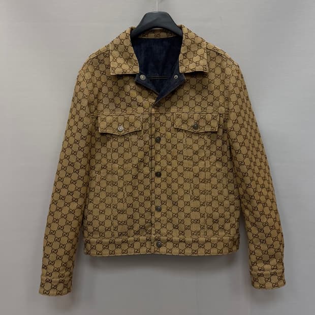 구찌 GG 리버서블 데님 재킷 (95) 