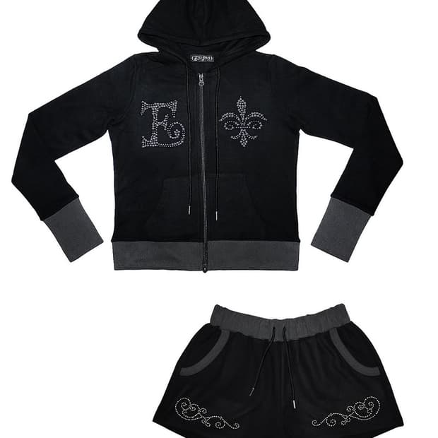 Eessay 에세이 클라우드 후드집업 블랙 