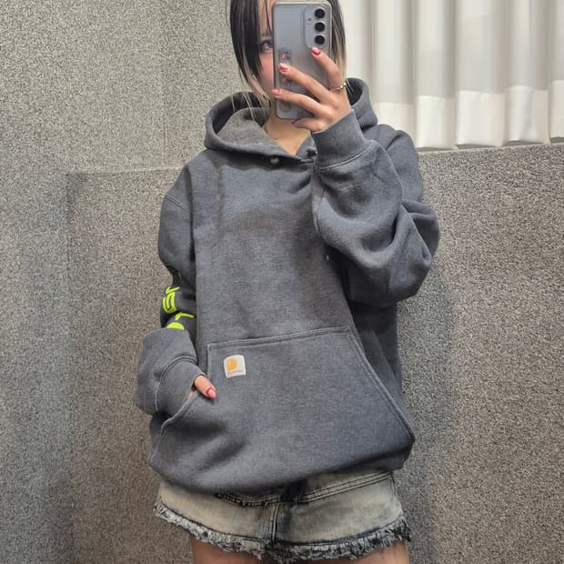 CARHARTT LETTERING HOODIE 