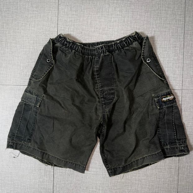 99‘s Hysteric Glamour 카고 하프팬츠 (착샷ㅇ)