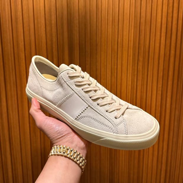 톰포드 캠브리지 스웨이드 스니커즈uk6.5