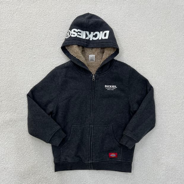 140 디키즈 키즈 쉐르파 후드 집업 0303M