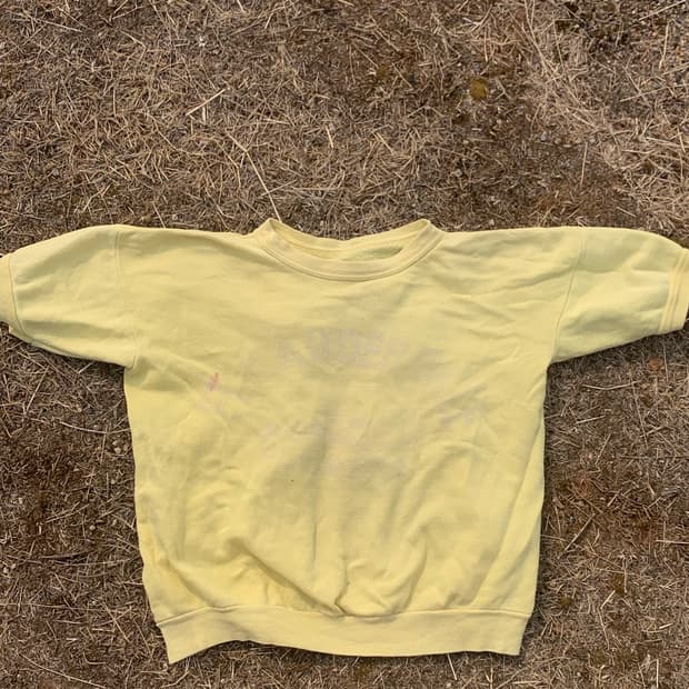 [short 100] Faded vintage half sweat