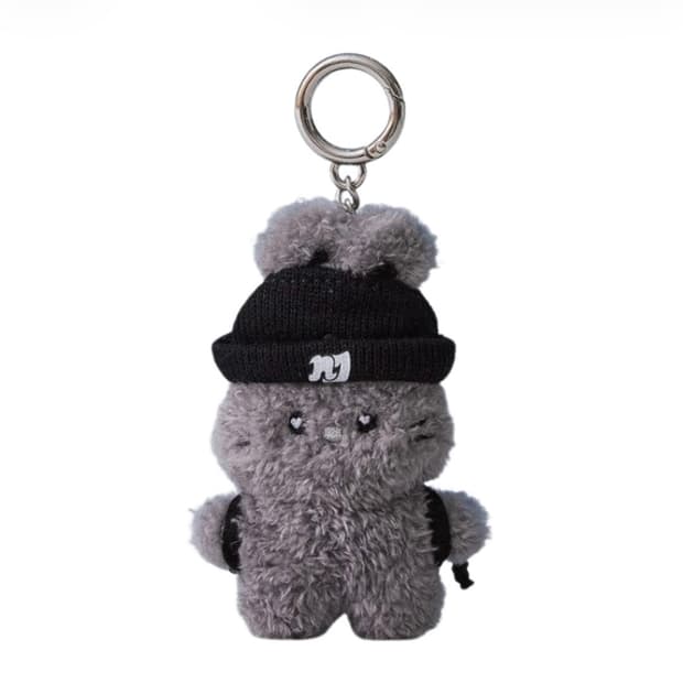 뉴진스 버니니 미니 코스튬 키링 회색토끼