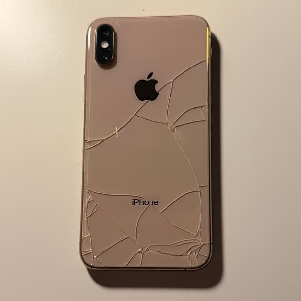 아이폰 XS 64GB 골드 (후면파손)