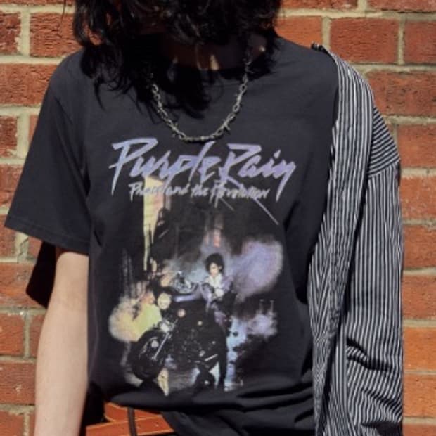 앤더슨벨 프린스 퍼플레인 밴드티