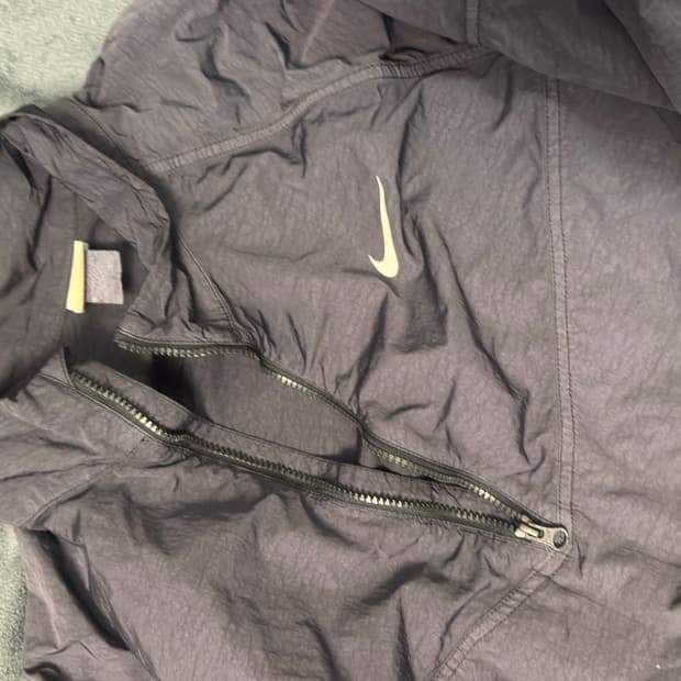 [XL] 나이키x스투시 윈드러너자켓 오프느와르