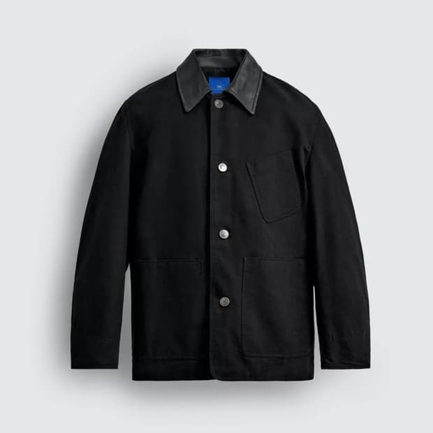 Aaron Levine x ZARA 레더 카라 자켓 S 사이즈