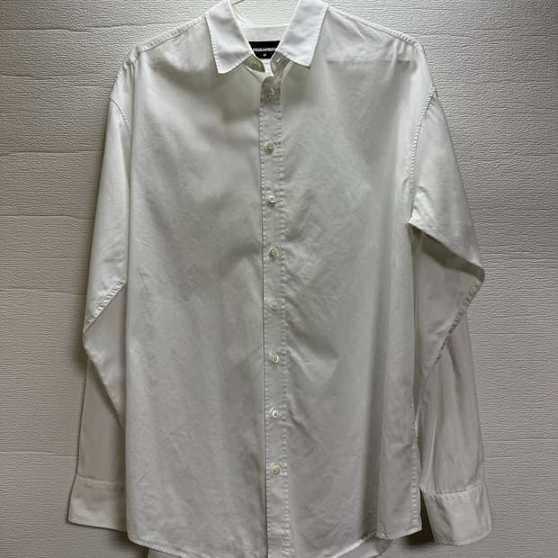 Dsquared2 화이트 버튼다운 셔츠