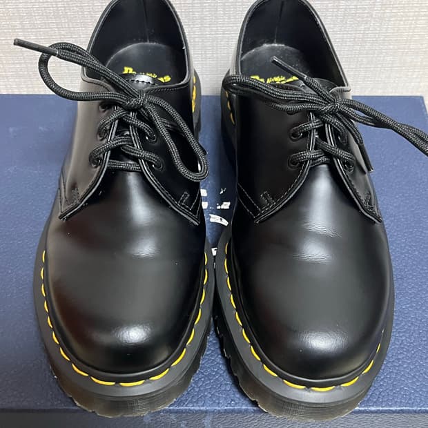 닥터마틴1461 스무스 벡스 39(250)사이즈 블랙