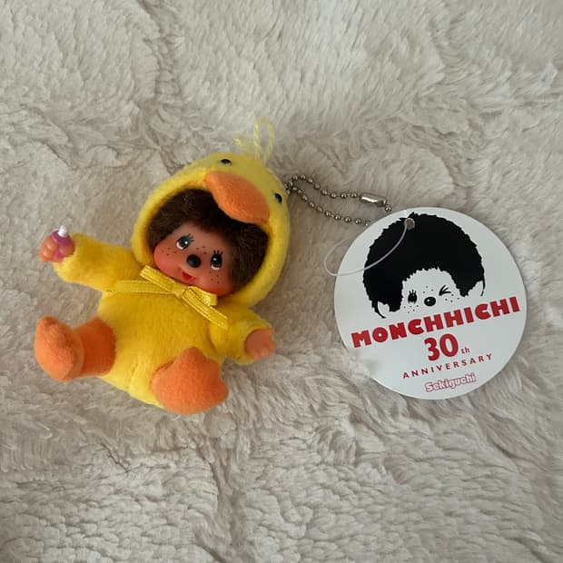 레어 병아리 몬치치 키링
