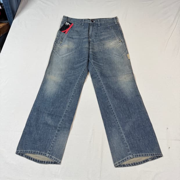 34inch) 리바이스 엔지니어드 진스 루즈핏 데님 청바지